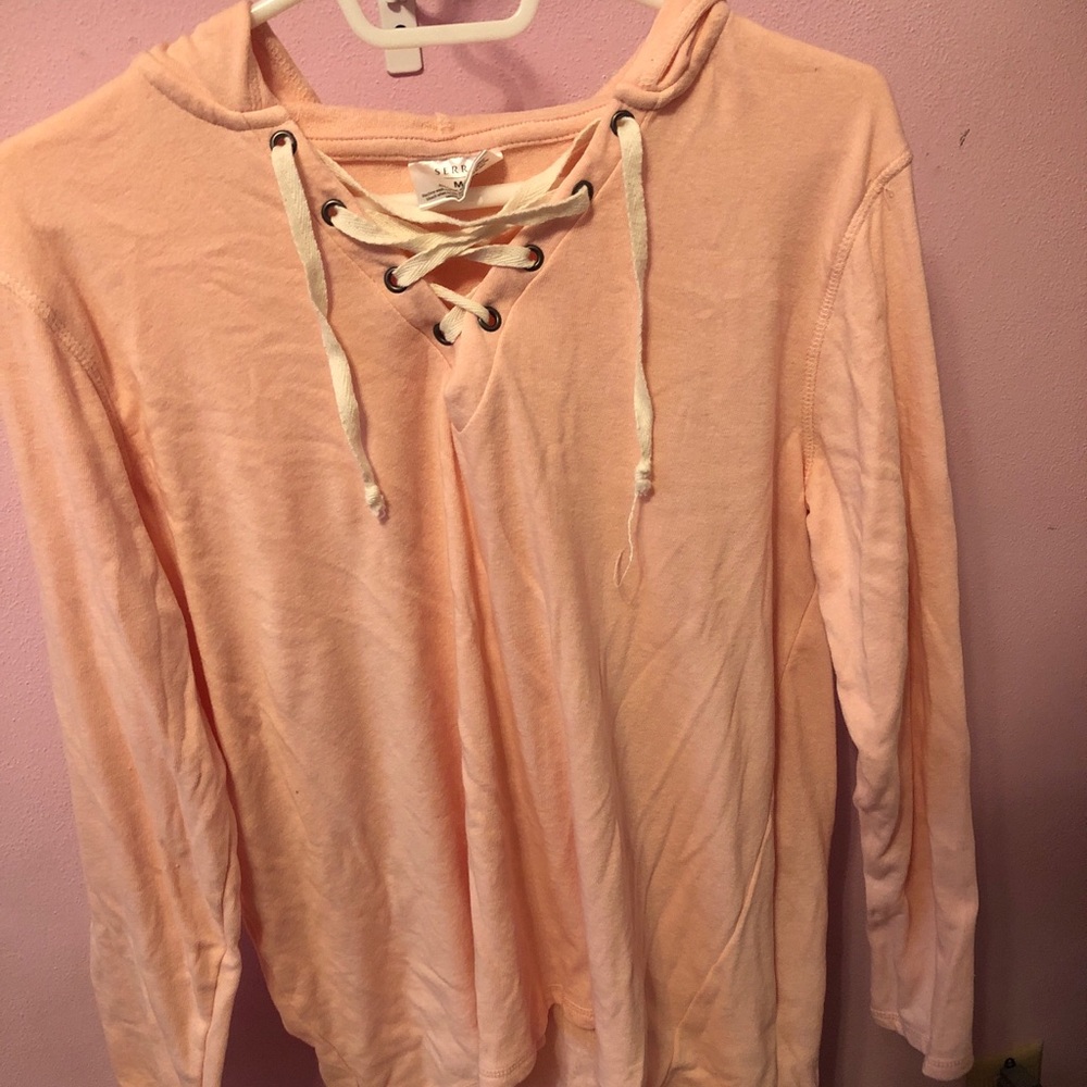 Serra pink hoddie
